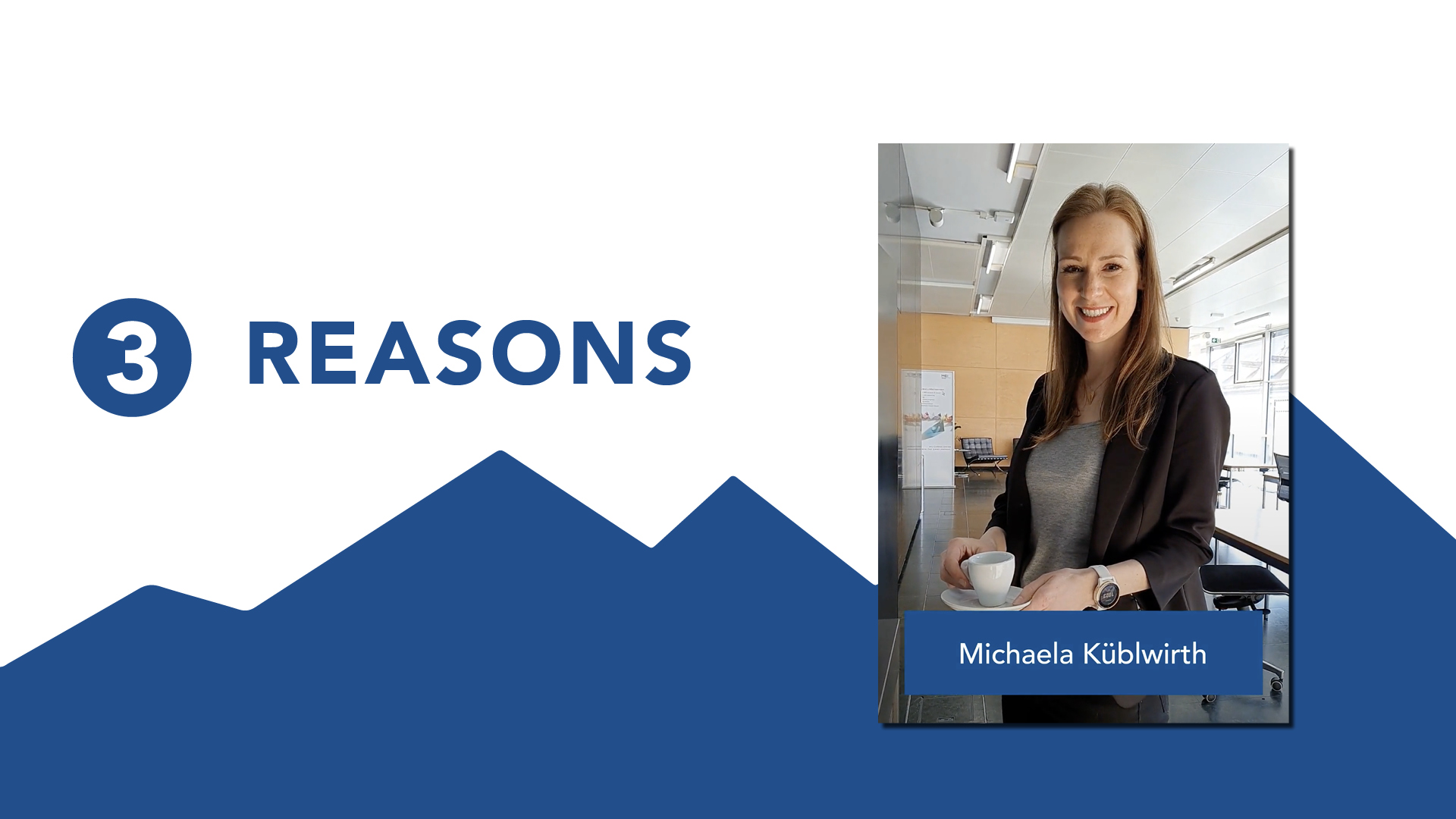 <p>Absolventin Michaela Küblwirth erklärt #ThreeReasons für ihr Studium Wirtschaft & Management am MCI. ©MCI</p>